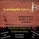 Physical Education - Basketball - Perfecting the arc in shooting