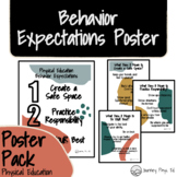 Physical Education Behavior Expectations Poster Pack