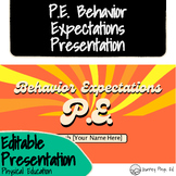 Physical Education Behavior Expectations Presentation