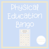 Physical Education Bingo