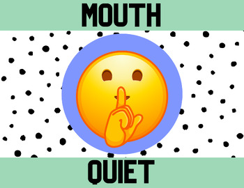 quiet mouth clip art