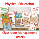 Physical Education Classroom Rules Posters