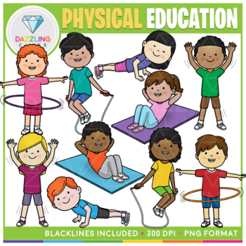 Physical education lessons at school, discipline 24029037 Vector