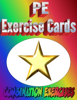 Preview of Physical Education Combination Exercise Cards