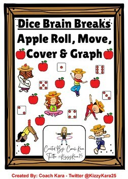 Roll the Dice Exercise Fitness Game Physical Education PE Brain Break 