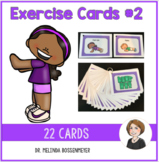 Physical Education Exercise Card Set 2