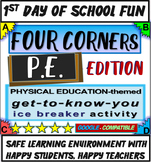 Physical Education "FOUR CORNERS" Get-to-know-you game - i