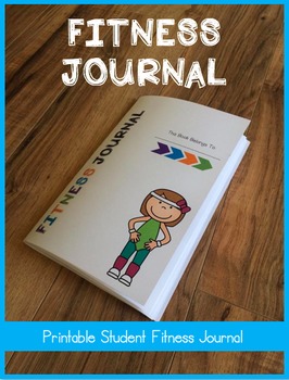 Preview of Physical Education Fitness Journal Booklet