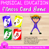 Physical Education - Fitness Card Game