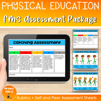 Preview of Physical Education Assessment Pack - Fundamental Movement Skills