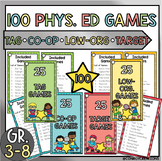Physical Education Games | Low Prep PE Games