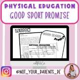 Physical Education Good Sport Promise