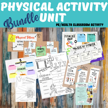 Preview of Physical Education/Health Education: Physical Activity UNIT BUNDLE