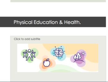 Preview of Physical Education & Health: Personal Space, Conflict & De-escalating.