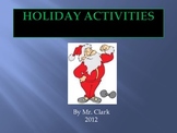 Physical Education Holiday Activities
