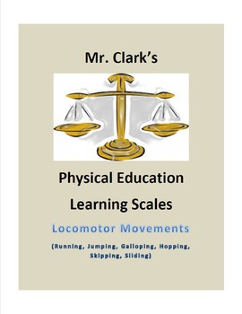 Preview of Physical Education Learning Scale Galloping