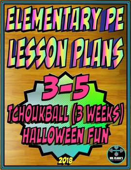 Preview of Physical Education Lesson Plan 6 3rd-5th Grade Volume 2