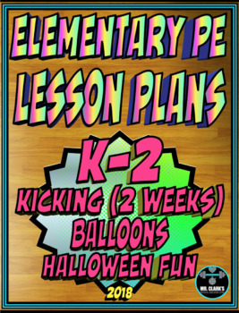 Preview of Physical Education Lesson Plan 6 K-2nd Grade Volume 2