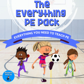 Preview of Physical Education Curriculum & Lessons Bundle - 1000's of PE Games & Activities