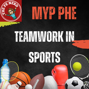 Preview of Physical Education MYP PHE Teamwork in Sports Intro Wall Display