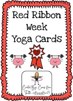 Preview of Physical Education - Red Ribbon Week - Yoga Cards (PE & APE)