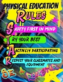 Physical Education Rules Poster