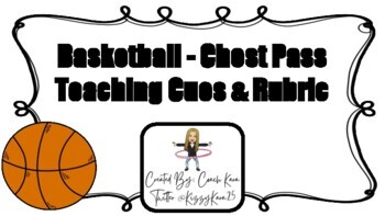 Preview of Physical Education - The Basketball Chest Pass Teaching Cues & Rubric (PE & APE)