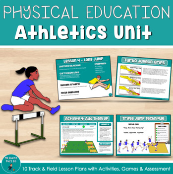 Preview of Physical Education - Track and Field Unit - Athletics Lesson plans