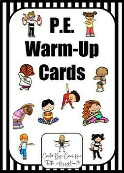 Preview of Physical Education - Warm-Up Cards (PE & APE)