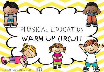 Preview of Physical Education Warm Up Circuit