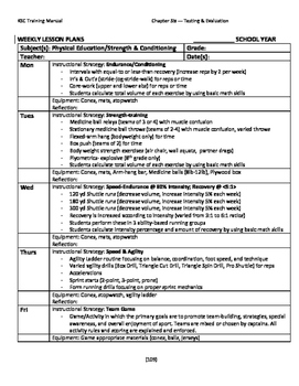 physical education grade 5 lesson plans