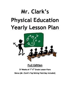 Preview of Physical Education Yearly Plan 1 w/ Top Selling Field Day