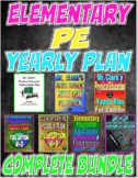Physical Education Yearly Plan COMPLETE Curriculum K-5 Ful