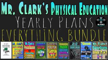 Preview of Elementary PE Yearly Plans-TPT's Best-Selling ELEMENTARY PE Curriculum