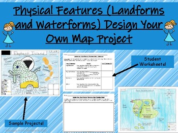 physical features and landforms teaching resources tpt