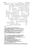 Physical Fitness-HS Health Science and PE-Crossword with Word Bank Worksheet-F10