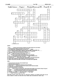 Physical Fitness -HS Health Science and PE-Crossword with Word Bank Worksheet-F8