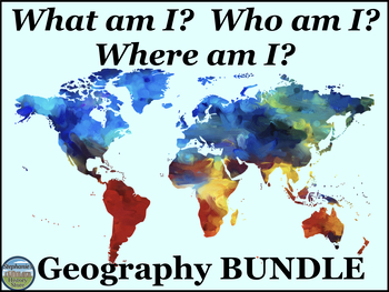 Preview of Physical Geography Review Game Bundle