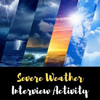 Preview of Severe Weather Interview Activity: Risk Perception/Severe Weather Experience