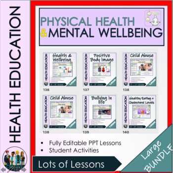 Preview of Physical Health & Mental Wellbeing Bundle of Lessons