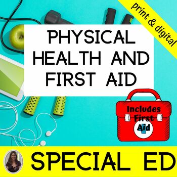 Preview of Physical Health and First Aid for Special Education PRINT and DIGITAL