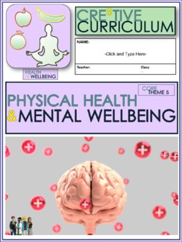 Preview of Physical Health and Wellbeing  Education Work Booklet