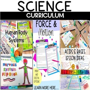 Preview of Full Year Science Curriculum