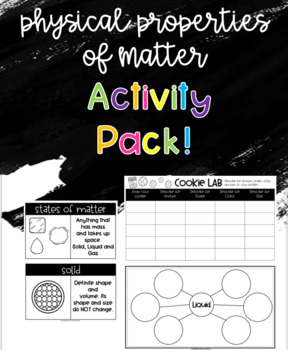 Preview of Physical Properties of Matter Activity Pack