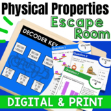 Physical Properties of Matter Activity | Escape Room with 