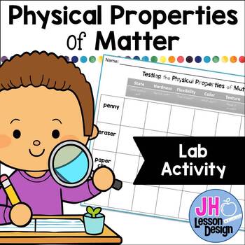 Preview of Physical Properties of Matter: Lab Activity