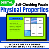 Physical Properties of Matter Vocabulary | Digital Puzzle