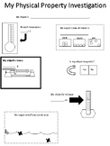 Physical Property Investigation/Mi propiedades físicas de 