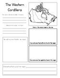 Physical Regions of Canada Research Project