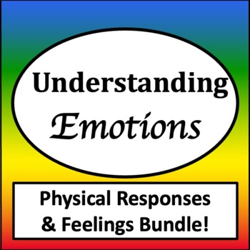 Preview of Physical Responses Word Search & Crossword [Emotional Regulation Worksheets]